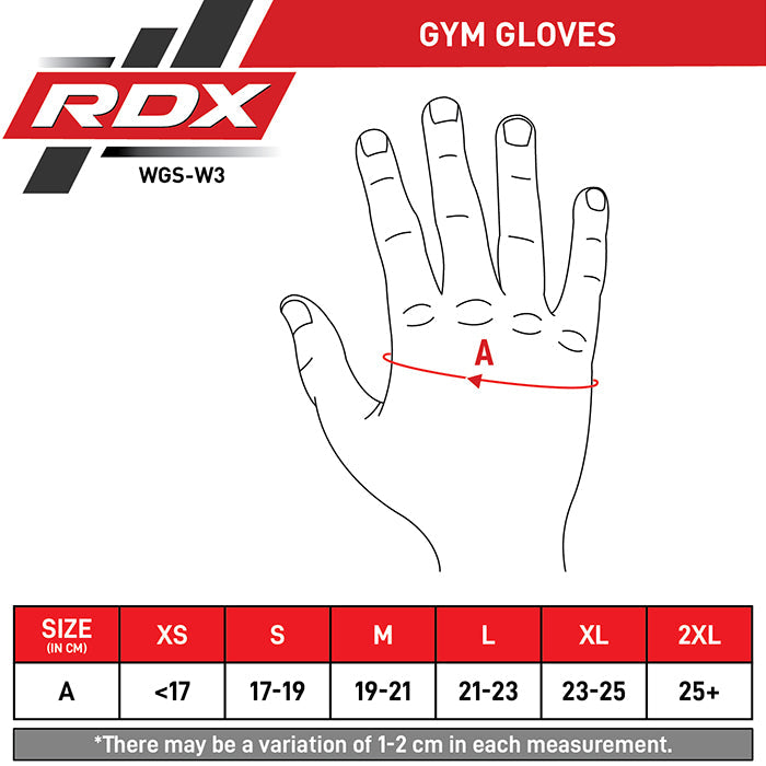 rdx sports size-chart