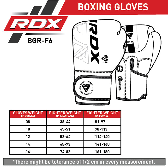 rdx sports size-chart